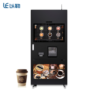 Máquina expendedora de café molido fresco frío/caliente