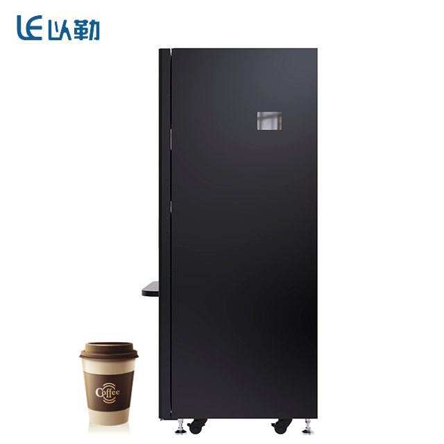 Máquina expendedora de té y café completamente automática con máquina de hielo