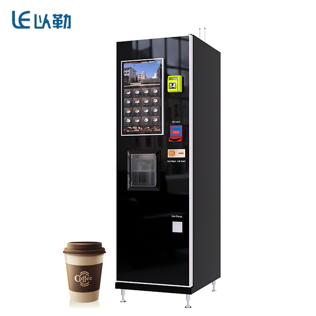 Máquina expendedora de café comercial de fácil operación Bean To Cup